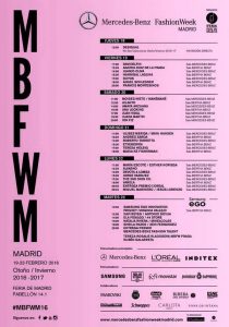 Fashion Week Madrid 2016