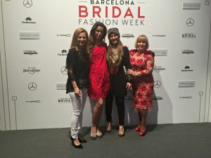 Buena compañía en Barceona Bridal Fashion Week