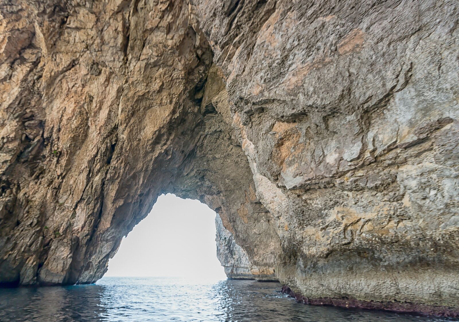 Malta. Blue Grotto